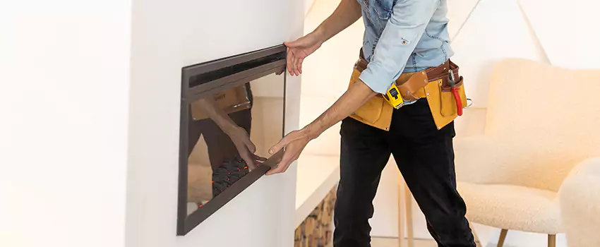 Metal Fireplace Installation in Boardman, Ohio