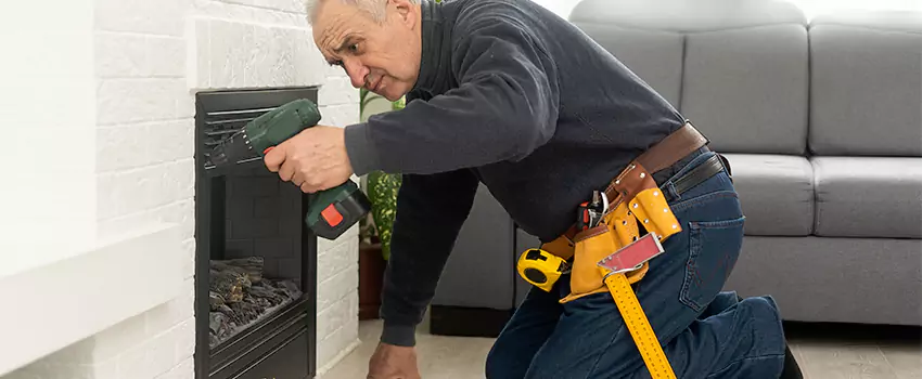 New Indoor Fireplace Installation in Boardman, Ohio