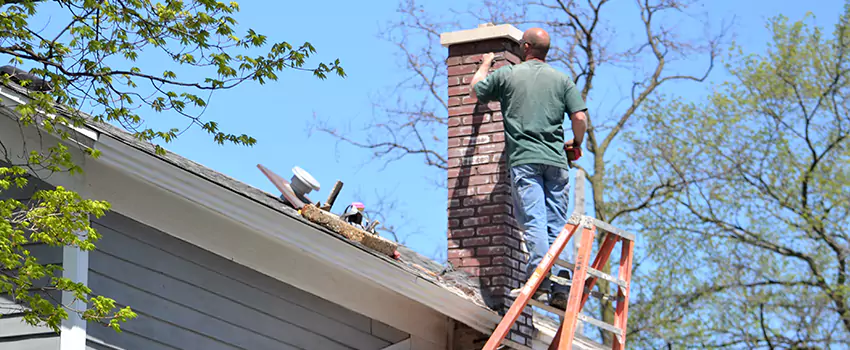 Vinyl and PVC Chimney Flashing Installation in Boardman, OH